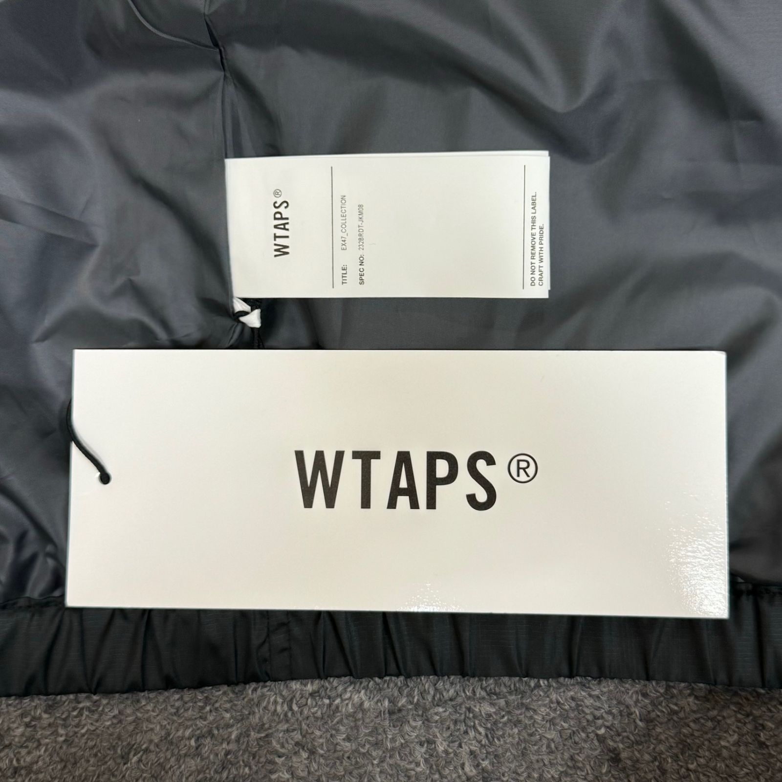 定価46200円 新品 WTAPS 23AW TRACK / PADDED / JACKET / POLY