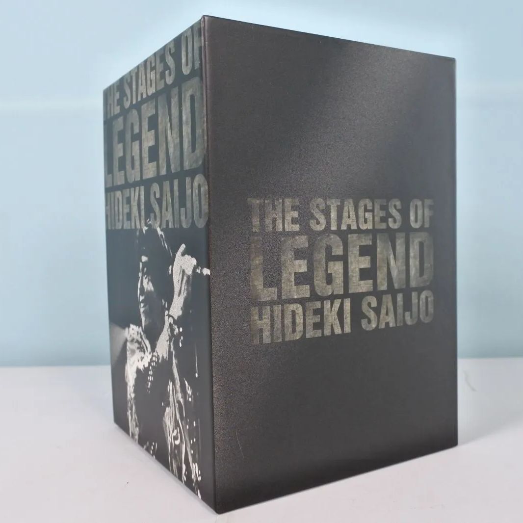 大清水18-01-0723】THE STAGES OF LEGEND HIDEKI SAIJO 西城秀樹
