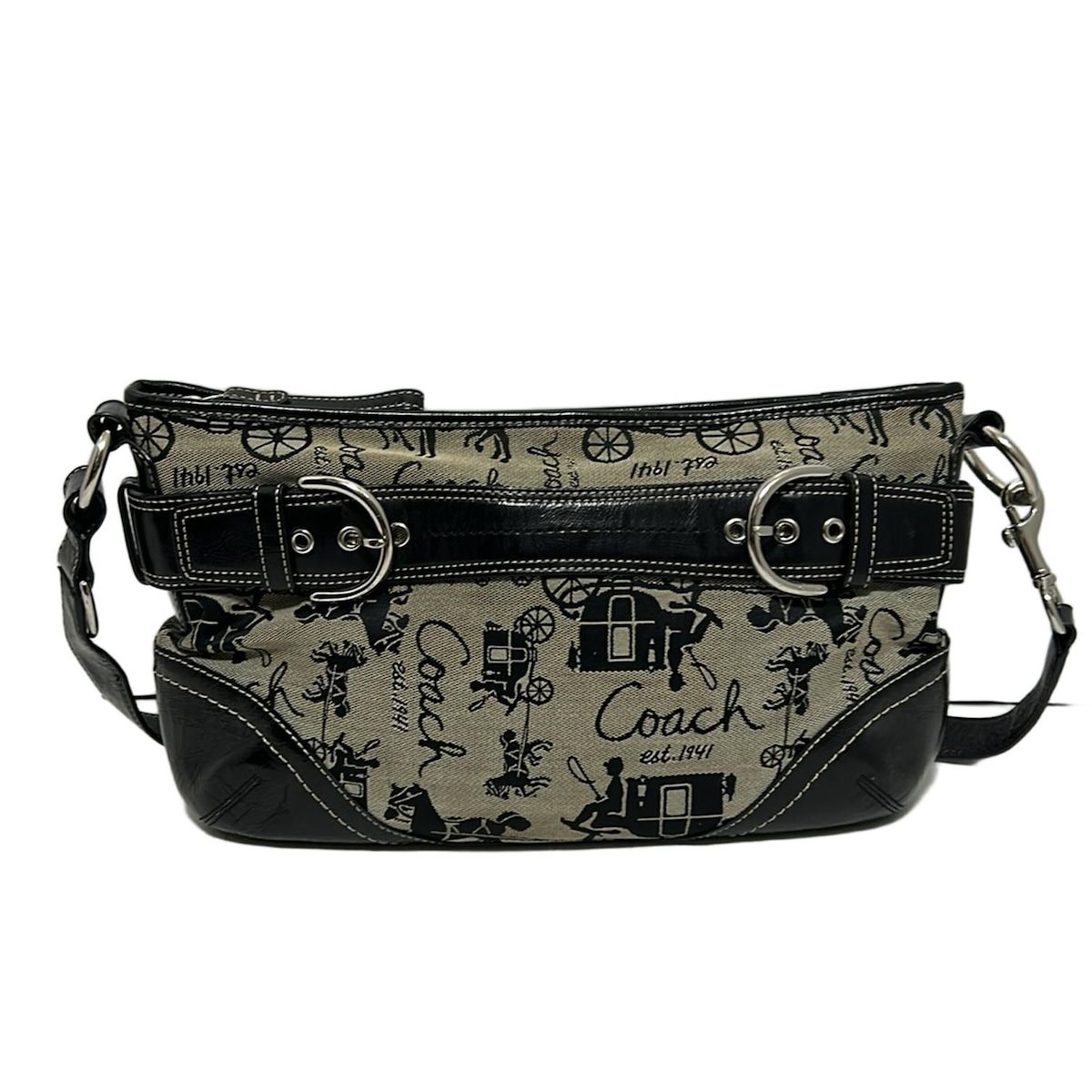COACH(コーチ) ショルダーバッグ美品 チェルシーホースアンド