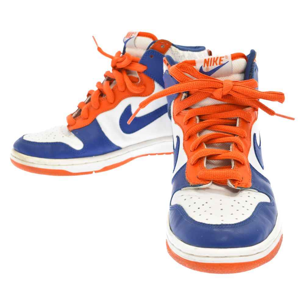 NIKE (ナイキ) DUNK HIGH BLUE RIBBON ORANGE BLAZE KNICKS NIKE (ナイキ) DUNK HIGH BLUE RIBBON ORANGE BLAZE KNICKS