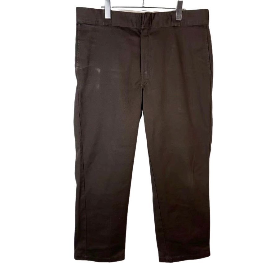 USA製 80s チビタグDickies ディッキーズ パンツ 874 ブラウン 80s