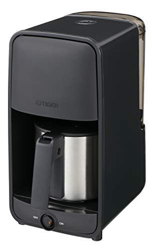4.エントリー|6杯用 タイガー魔法瓶 TIGER コーヒーメーカー シャワードリップタイプ 0.81L 6杯用 ブラックADC-N060K
