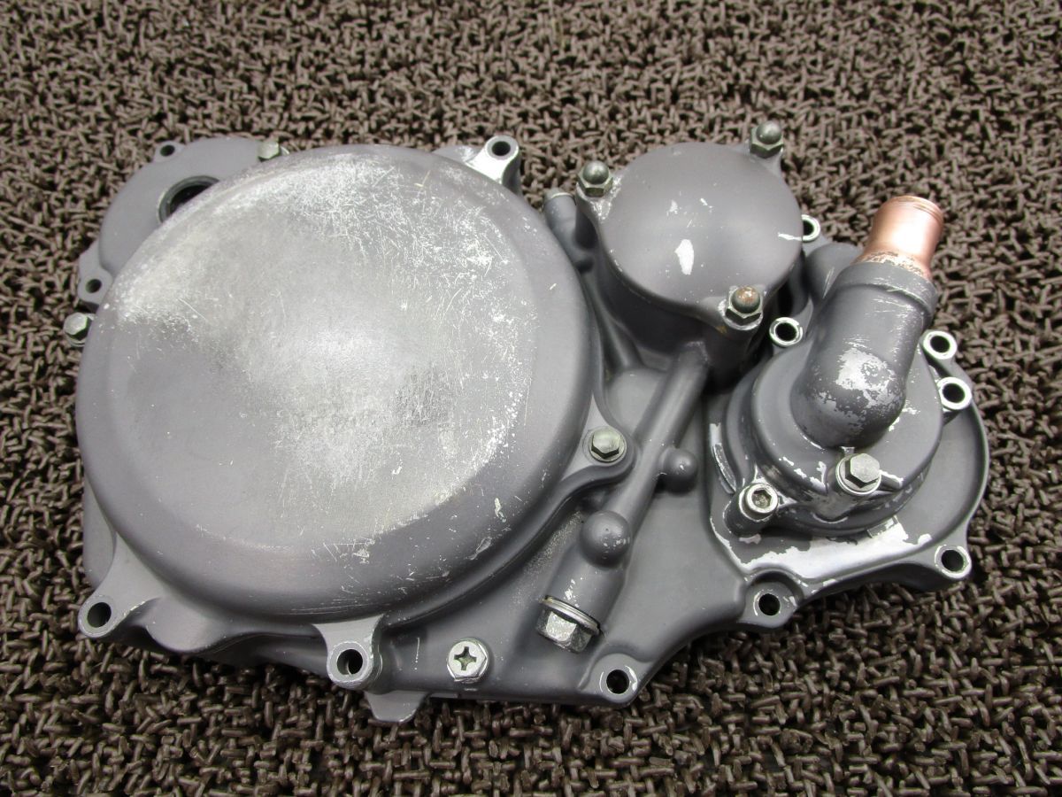 DR-Z400S クラッチカバー O989！SK43A スズキ 【 K419 】 キャブ車