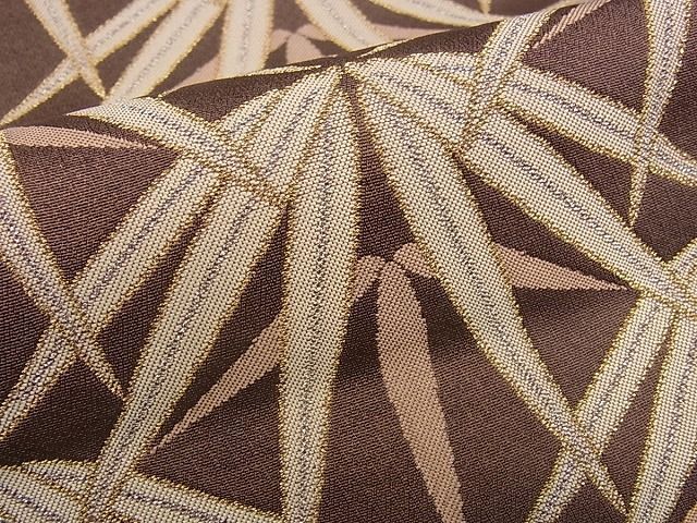 平和屋本店■最高級　人間国宝　北村武資　煌彩錦　六通柄袋帯　篁　笹竹錦　逸品s7054 平和屋本店□最高級 人間国宝 北村武資 煌彩錦 六通柄袋帯 篁 笹竹錦