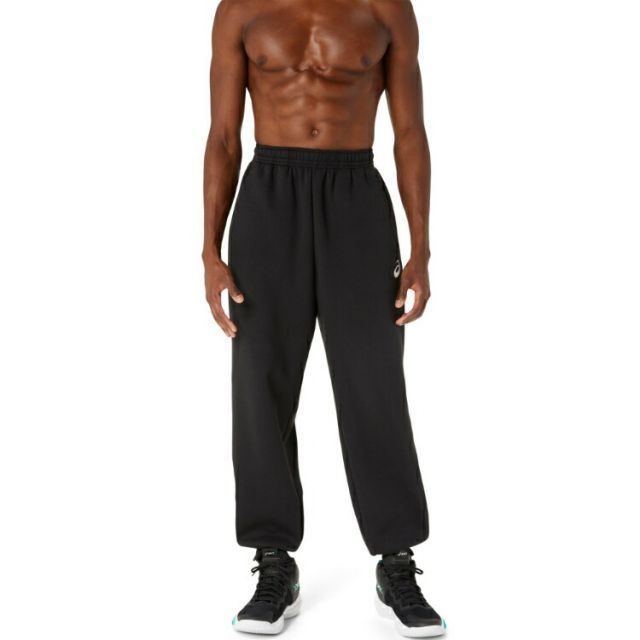 asics アシックス SWEAT PANTS パフォーマンスブラック M 2063A322 1 | スポーツ スポーツウェア バスケットボール バスケ スウェットパンツ ボトムス 長ズボン ユニセックス スポーツ用品 ワンポイ