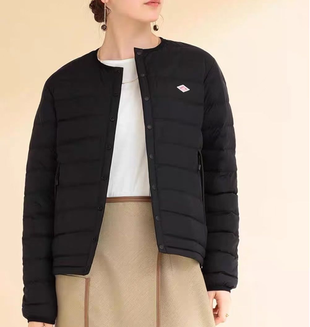 DANTON ダントン インナーダウン ブラック 黒 36 DANTON(ダントン