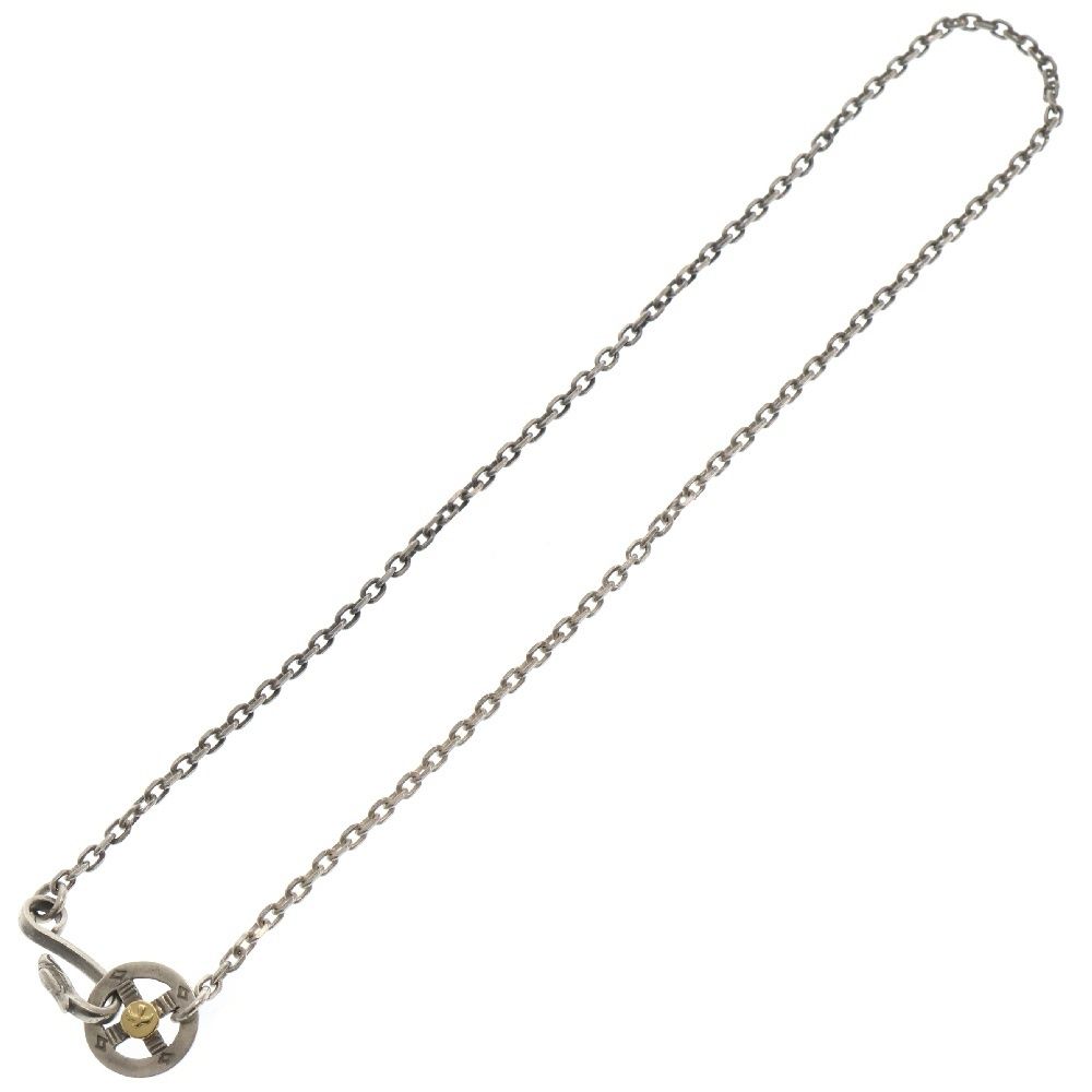 ゴローズ 細角金メタルホイールチェーン GORO'S 金メタル付きホイール