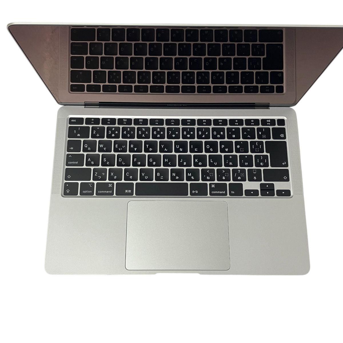 美品　MacBook Air 2020 512GB シルバー  MVH42J/A MacBook Air Apple 13.3inch MVH42J/A A2179 TouchID 2020