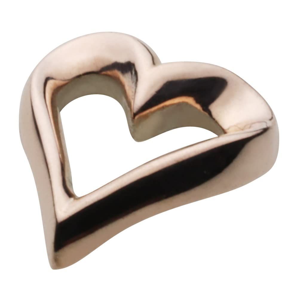 新生活応援SALE [フィグマート] シンプル ハート フレーム ペンダント【シルバーアクセサリー】 fp0273