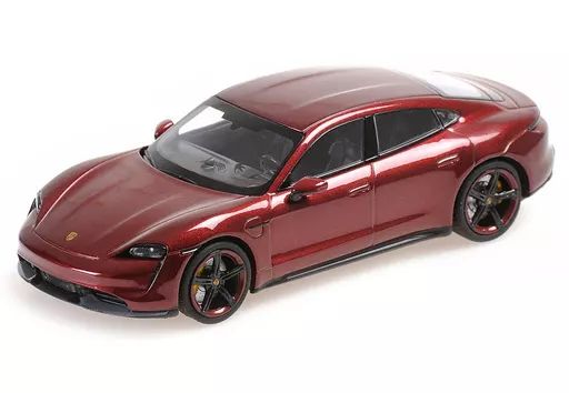 ミニカー　1/43 ポルシェ タイカン ターボ S 2020(レッドメタリック) [410068474] 中古】ミニカー 1/43 ポルシェ タイカン ターボ S 2020(レッド
