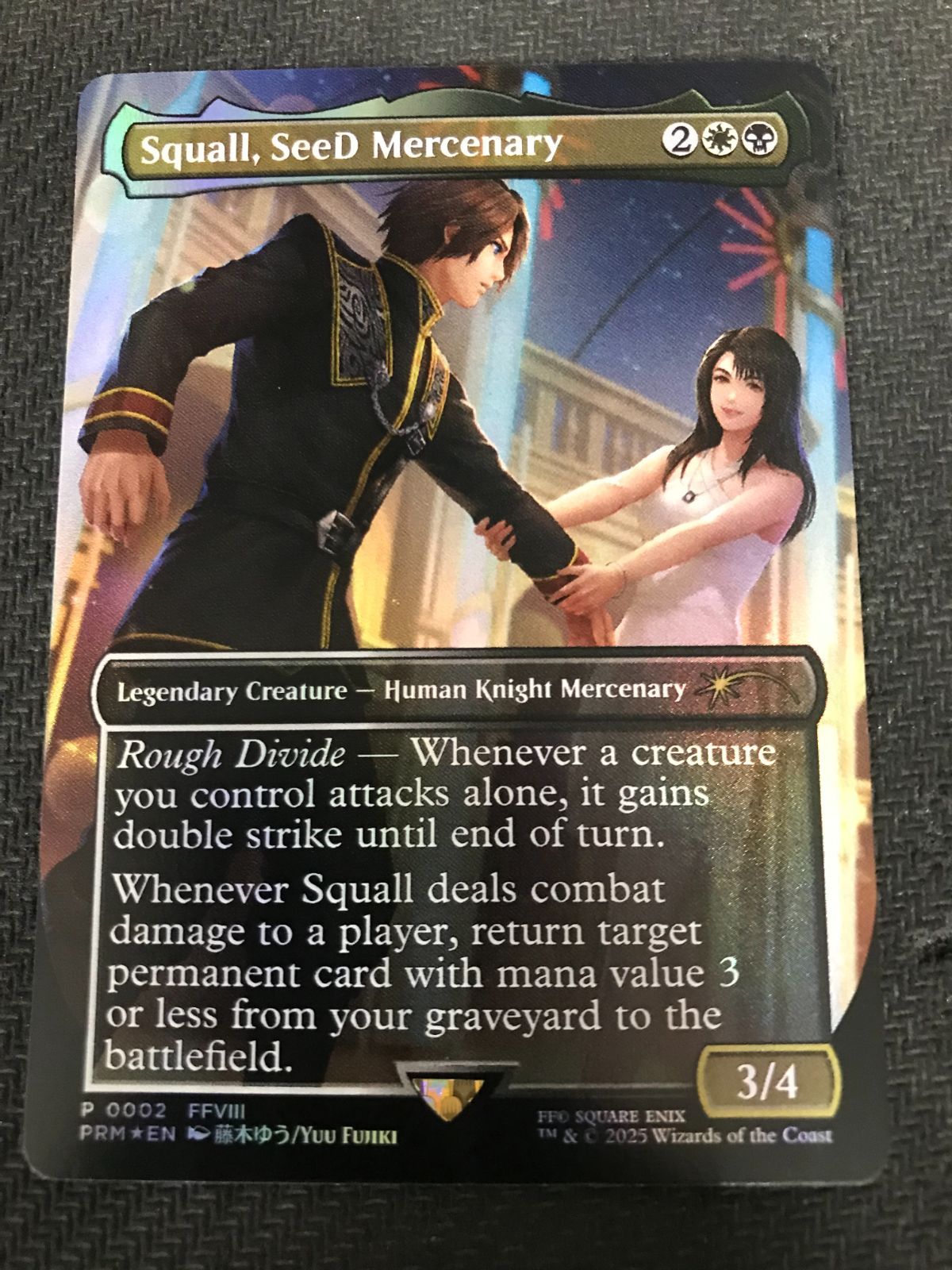 SeeDの傭兵、スコール プロモ Foil MTG FFコラボ 英語版 - メルカリ