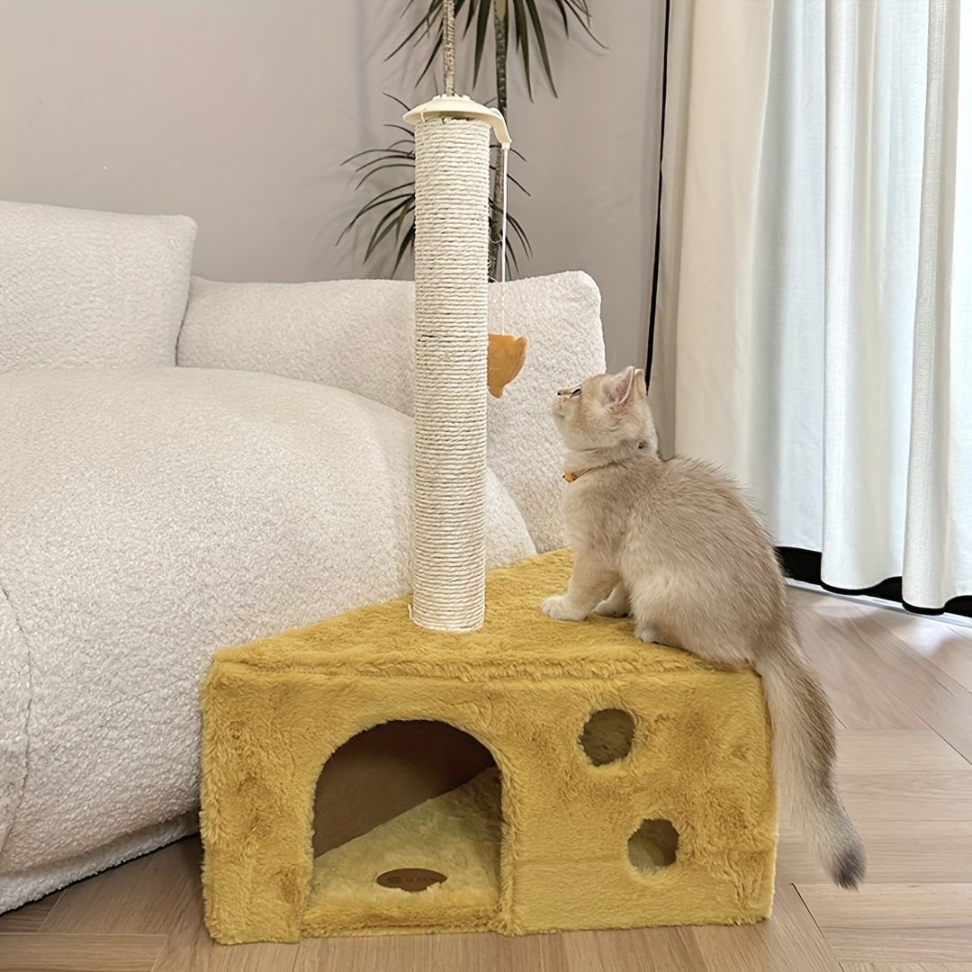 チーズ柄 おもちゃ付き