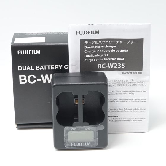 フジフィルム FUJIFILM バッテリーチャージャー BC-W235