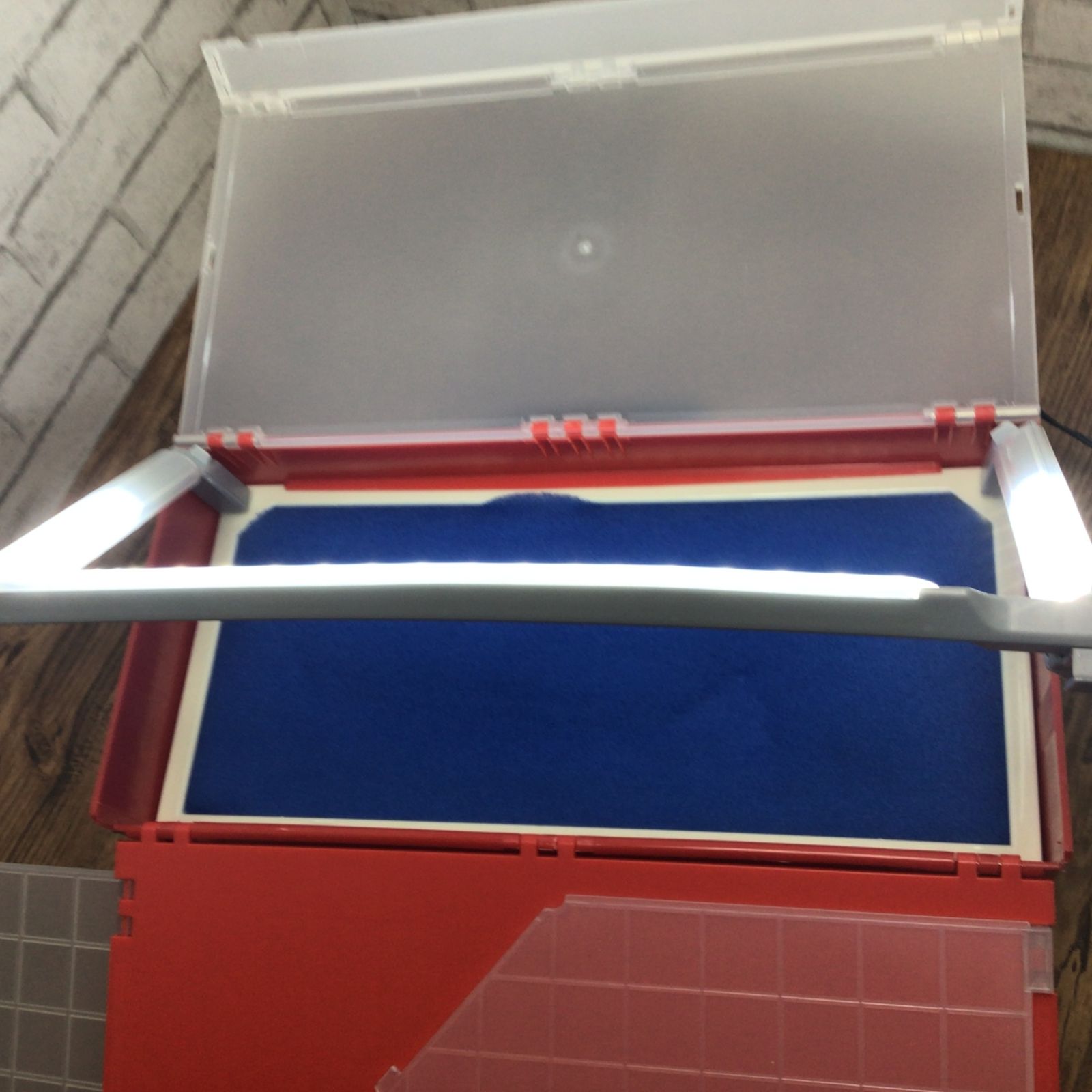 9443 AIRTEX エアテックス レッドサイクロン エル SPR-L スプレーブース LEDライト付 塗装用ブース 模型 塗装 排気 動作 済