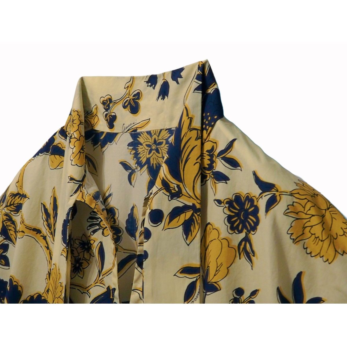 中古】GUCCI グッチ ドレス ワンピース サマードレス フラワー