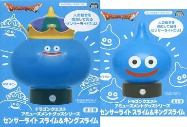 新品 ドラゴンクエスト　センサーライト　スライム&キングスライム　全2種 ドラゴンクエスト センサーライト スライム＆キングスライム
