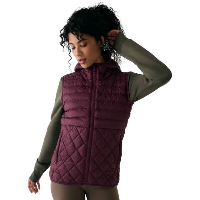 送料無料 ロル レディース ベスト トップス The Base Insulated Vest - Women s Dark Cherry