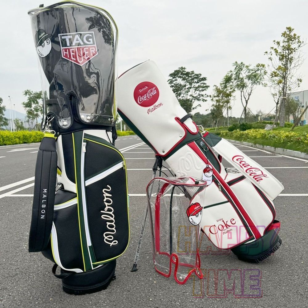 MALBON GOLF ゴルフバッグ タグホイヤー|コカコーラ コラボレーション