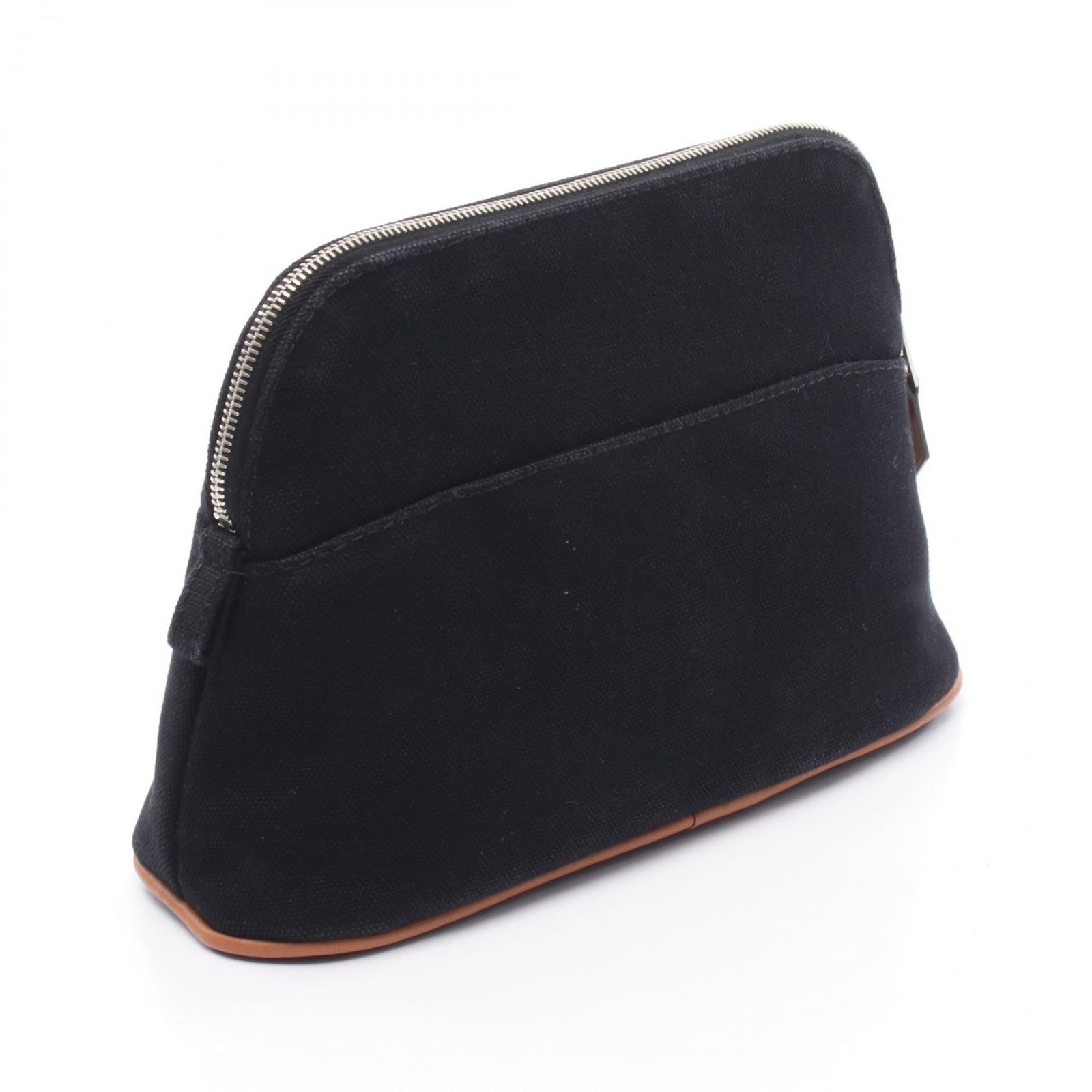 m*a様 極美品‼️HERMES 黒　ブラック　ボリード20　キャンバス 化粧ポ 極美品‼️HERMES 黒 ブラック ボリード20 キャンバス 化粧ポーチ
