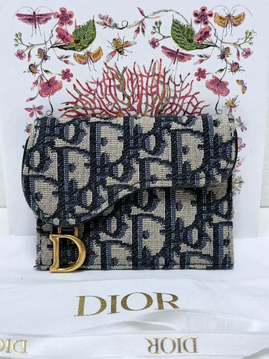 Dior ディオール オブリーク サドルバッグ カードウォレット