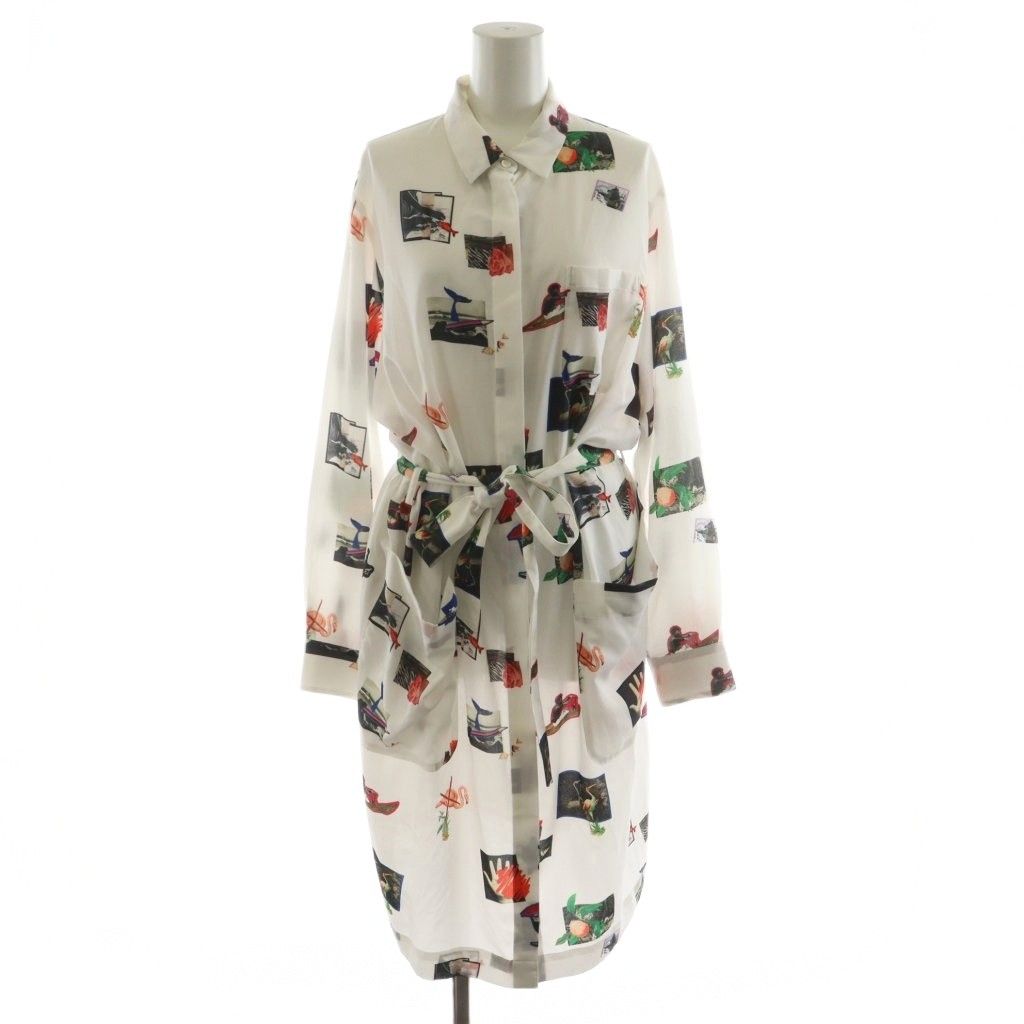 極美品♡ PS Paul Smith ロングシャツワンピース ボタン柄 Paul Smith - 極美品♡ PS Paul Smith ロングシャツワンピース