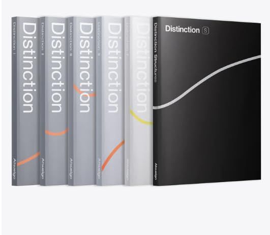 Distinction 5冊セット Atsueigo Distinction 5冊 Structures セット Atsueigo ディスティンクション