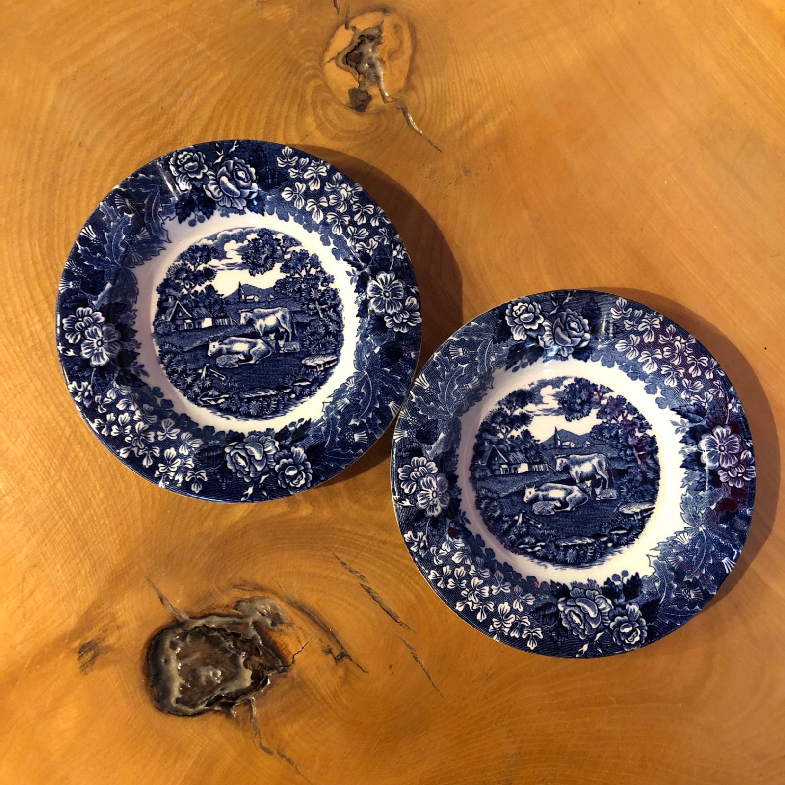 　ウェッジウッド皿、プレート、時計、小物入れの5点セット ウェッジウッド皿、プレート、時計、小物入れの5点セット