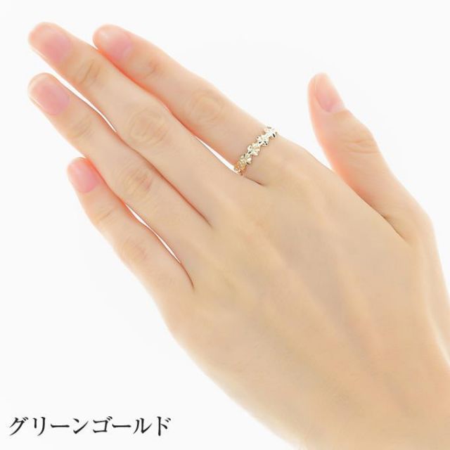 種類6:グリーンゴールド/US2.5号(JP3号前後) ハワイアンジュエリー 