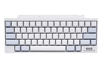 【中古】PFU HHKB Professional BT 無刻印/白（英語配列） PD-KB600WN