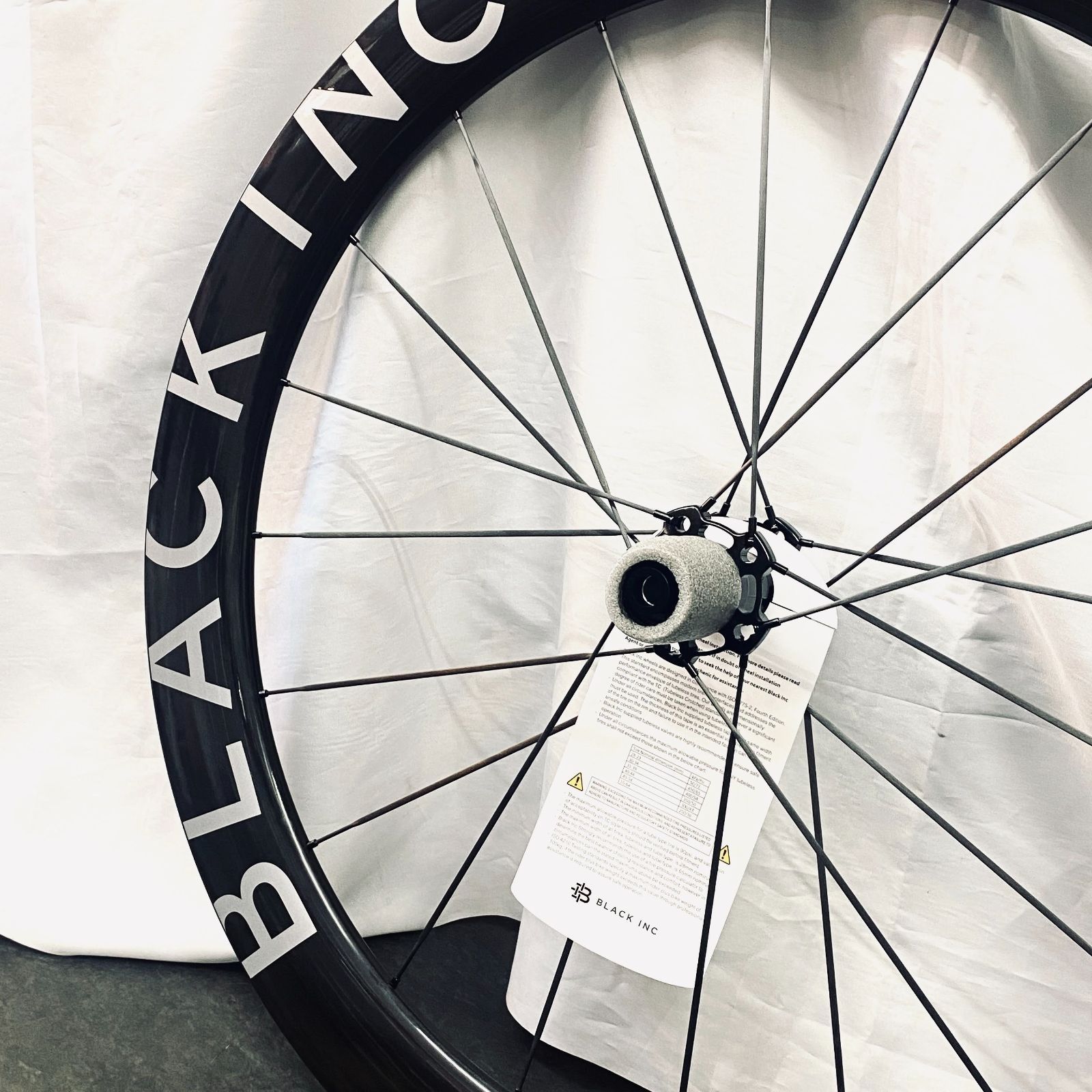 BLACK INC(ブラックインク) BLACK 48/58 ホイール前後セット（シルバー