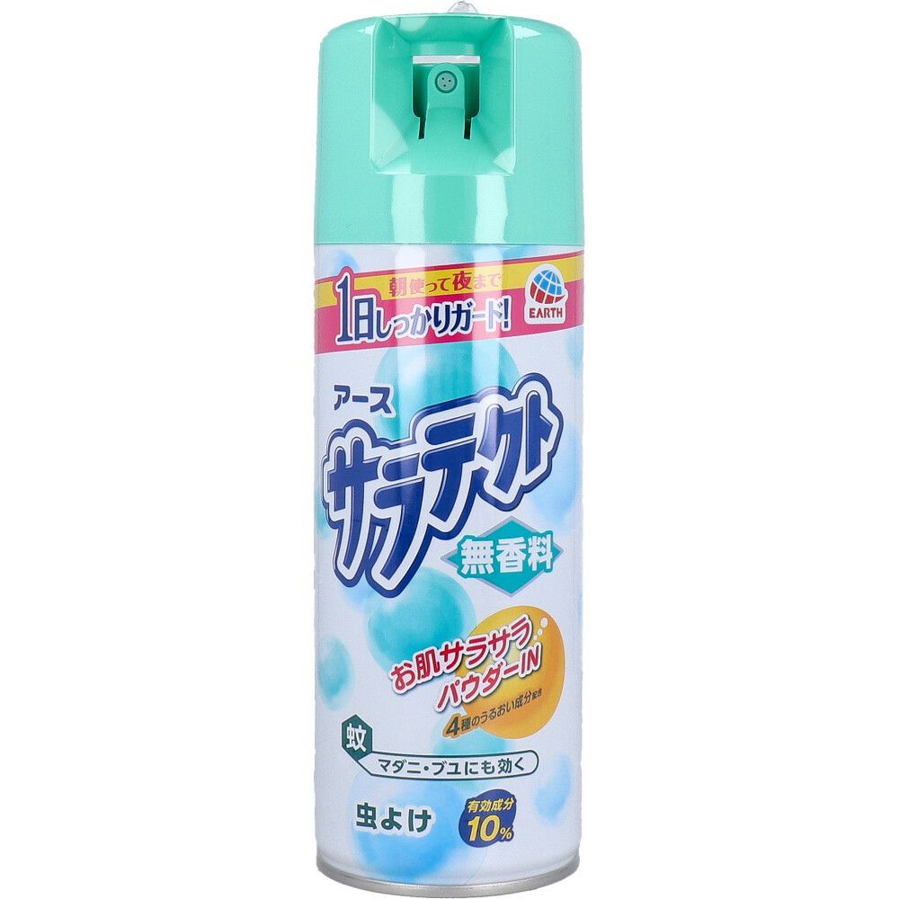 6セット アース サラテクト 虫よけ 無香料 大容量タイプ 400mL