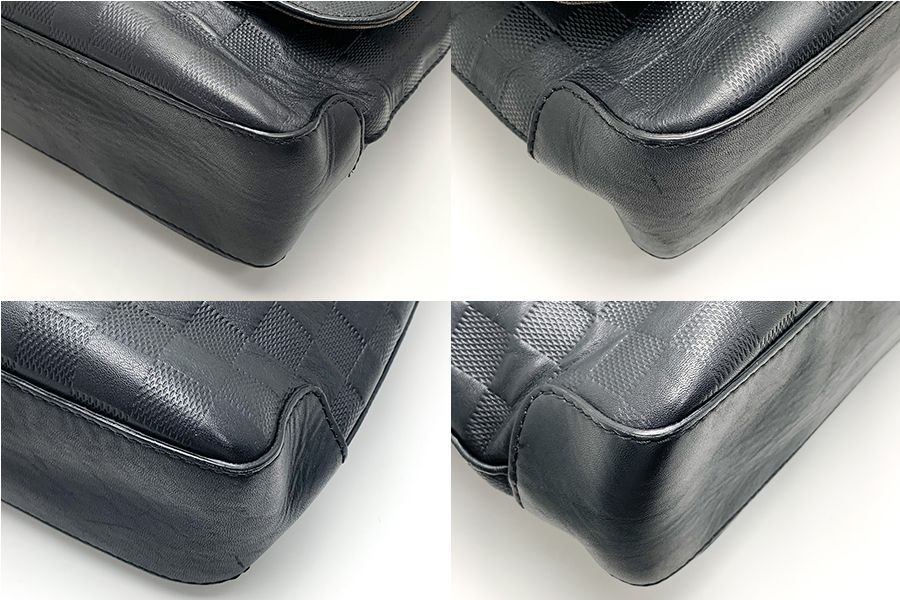 LOUIS VUITTON ルイヴィトン ダミエアンフィニ オニキス ディストリ