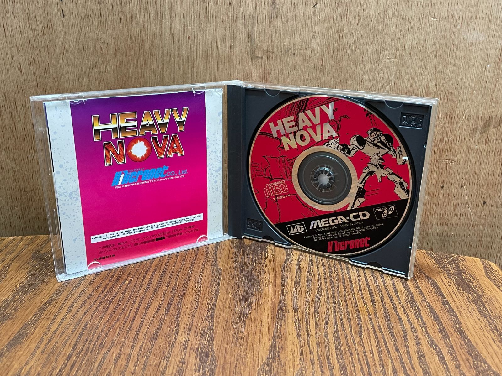 HEAVY NOVA/ヘビーノバ メガドライブ MD ソフト メガCD mCC469