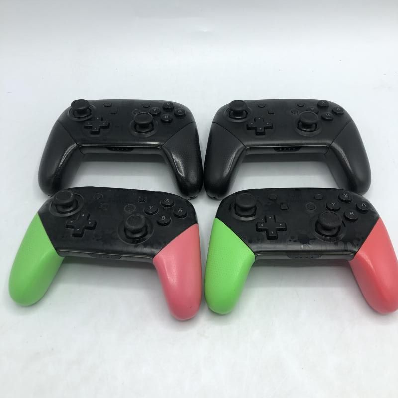 中古】ｹﾞｰﾑOP）ｼﾞｬﾝｸ)ﾆﾝﾃﾝﾄﾞｰSwitch Proｺﾝﾄﾛｰﾗｰ純正/まとめ4個