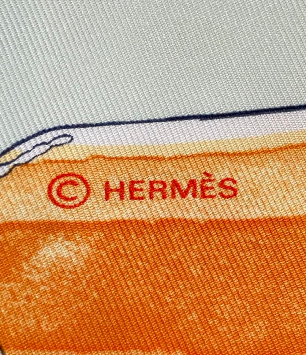 エルメス スカーフ シルク カレ90 Le jeu des petits bonheurs レディース HERMES