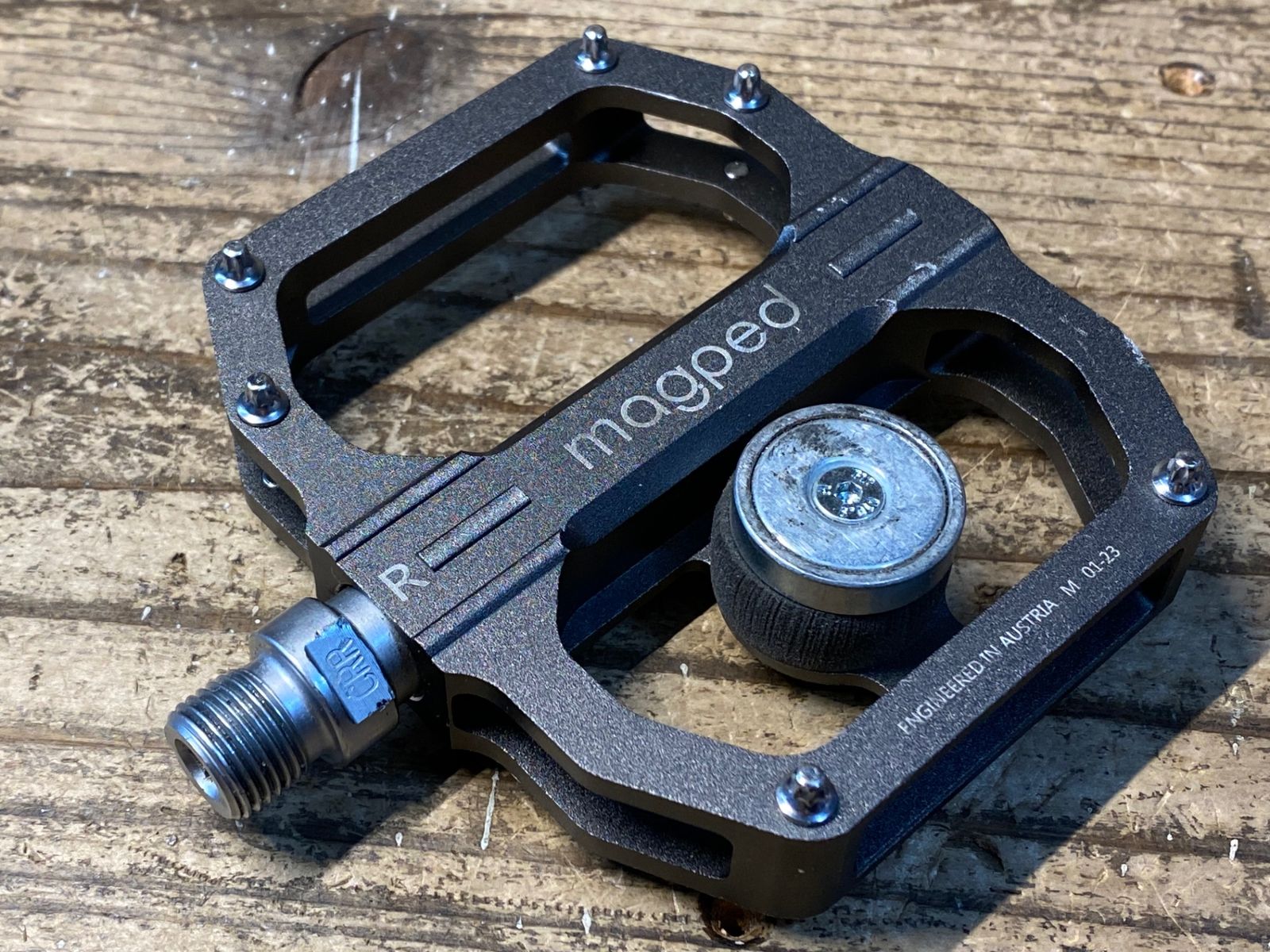 IX905 マグペド MAGPED ビンディングペダル 黒 - メルカリ