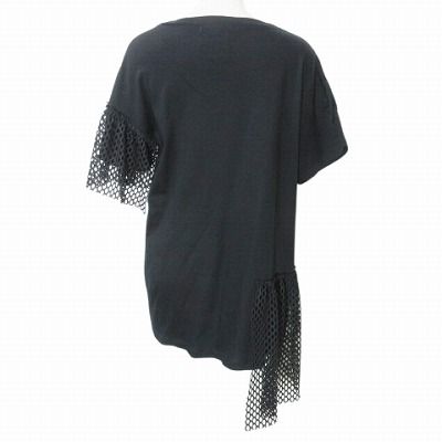 アンスリード UN3D. 20SS メッシュペプラムTシャツ 522032700801