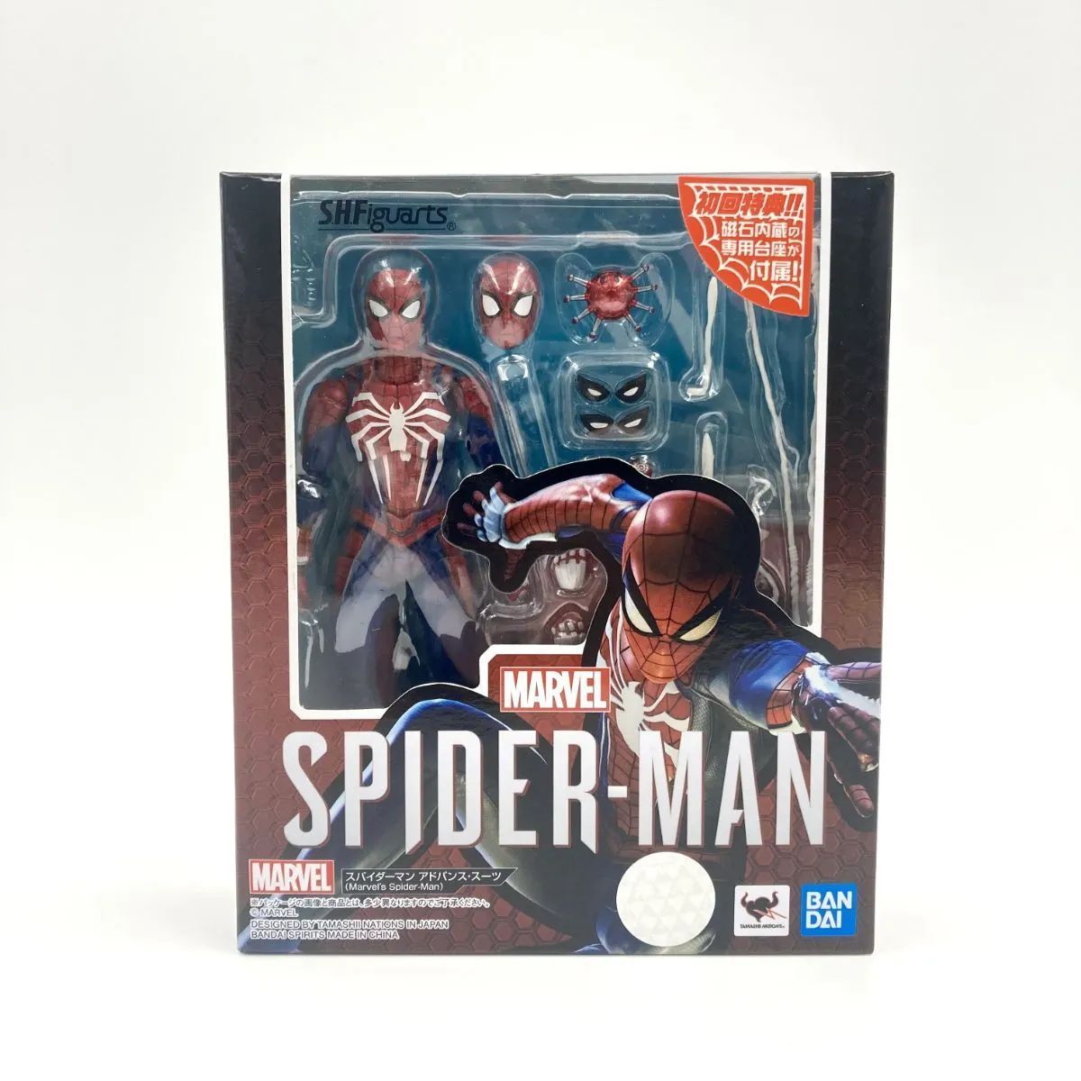 中古/A-】S.H.Figuarts スパイダーマン アドバンス・スーツ(Marvel