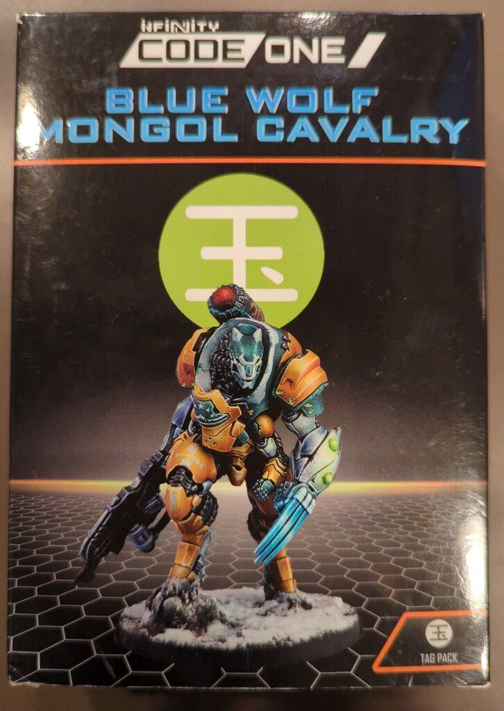 CORVUS BELLI INFINITY CODE ONE YU JING BLUE WOLF MONGOL CAVALRY