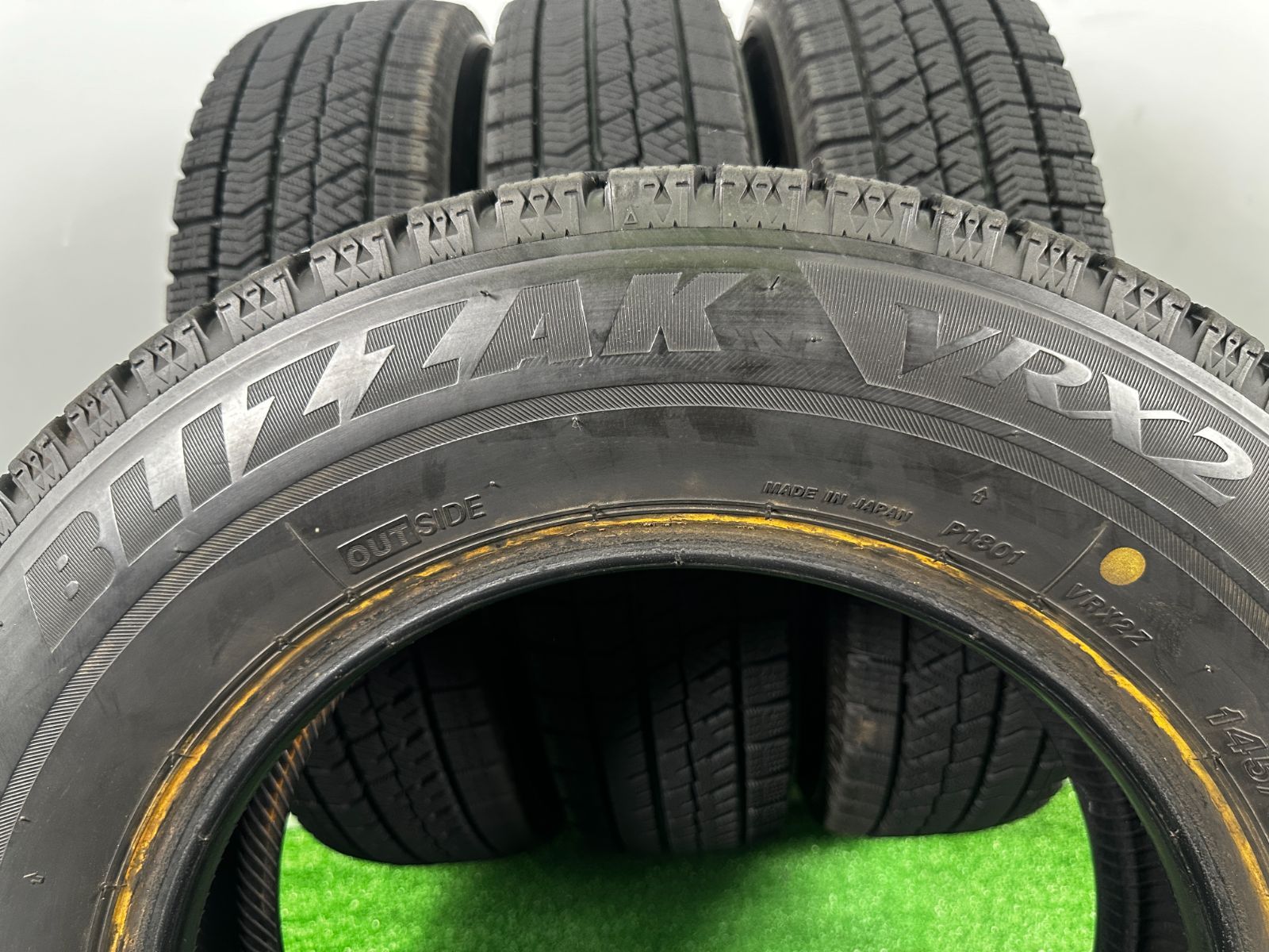 送料無料☆145/80R13 ブリヂストン VRX2 2021年製 4本 冬タイヤ