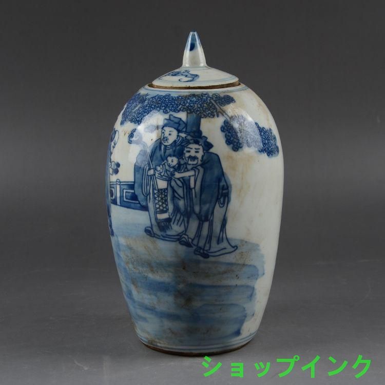 中国美術  青花麒麟が福を授かります冬瓜壇  装飾品 工芸品  美術品 置物 中国美術 青花麒麟が福を授かります冬瓜壇 装飾品 工芸品 美術品