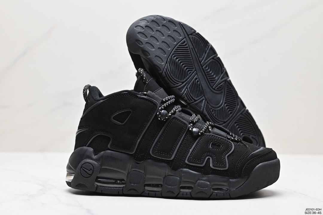 新品 未使用 NIKE AIR MORE UPTEMPO INCOGNITO TRIPLE BLACK ナイキ エア モア アップテンポ ブラック  スニーカー 黒 男女兼用 並行輸入品 箱付 - メルカリ