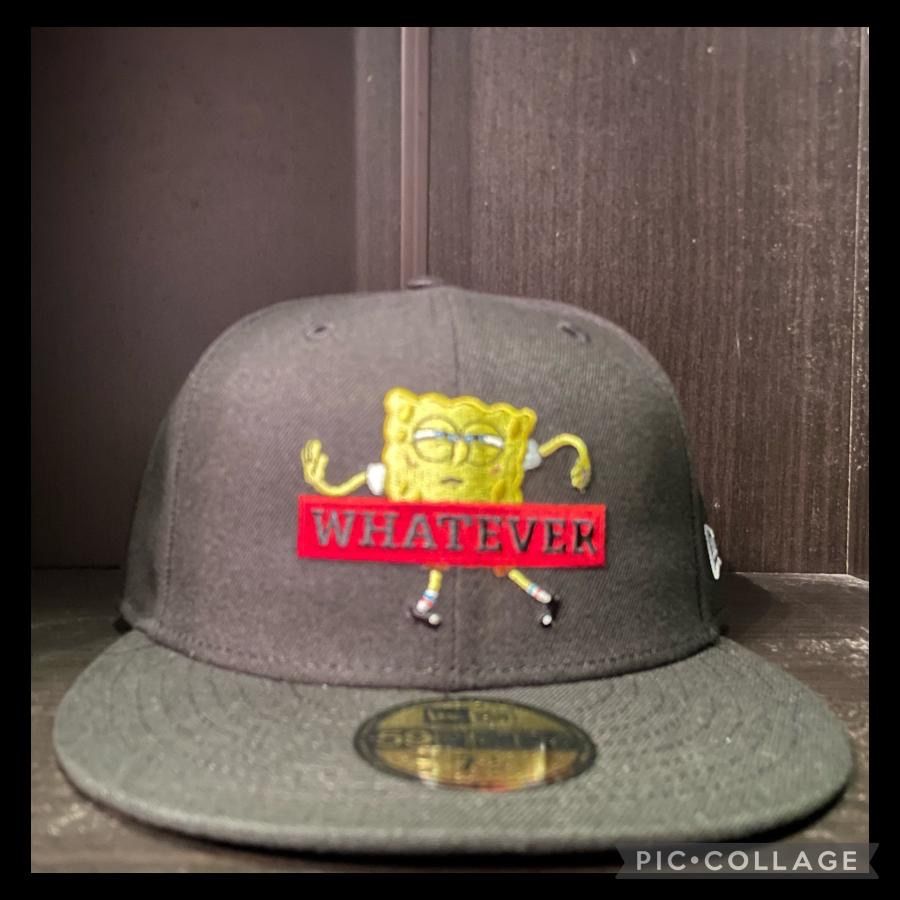 NEW ERA 59FIFTY スポンジ・ボブ SPONGEBOB ブラック 7 1/2 - メルカリ