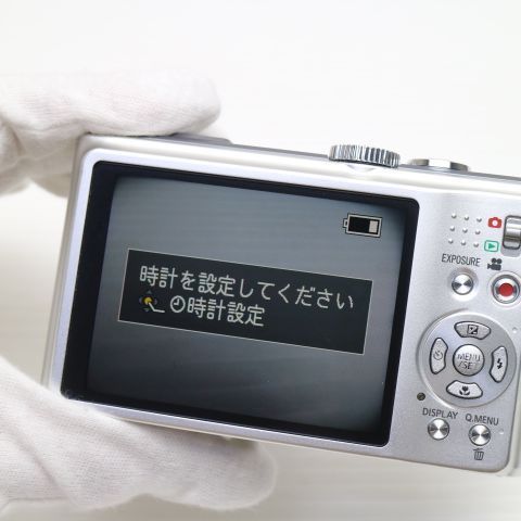 超美品 DMC-TZ10 シルバー 即日発送 Panasonic LUMIX デジカメ 本体