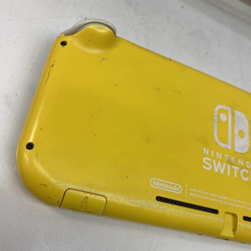 Switchライト　イエロー　ジャンク本体 Switch】 ☆ニンテンドースイッチ ライト 本体 Nintendo Switch