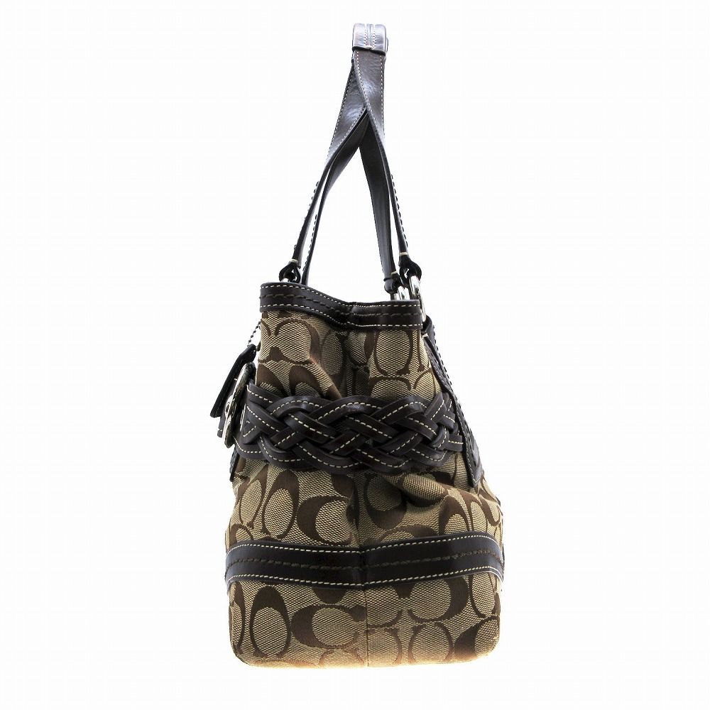 COACH コーチ シグネチャー トートバッグ ショルダーバッグ 肩掛け