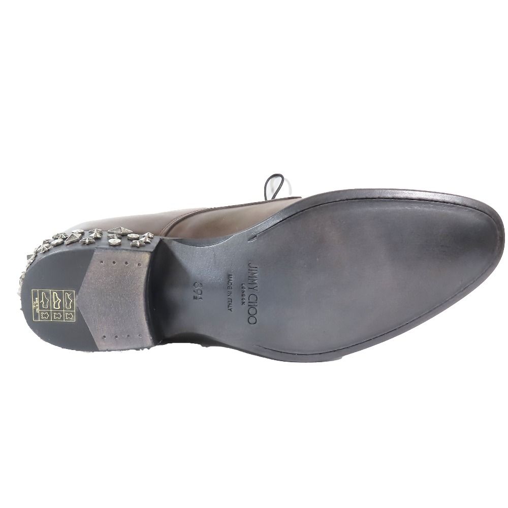 未使用 IMMY CHOO ジミーチュウ JACKSON 革靴 レザーシューズ ダービー  