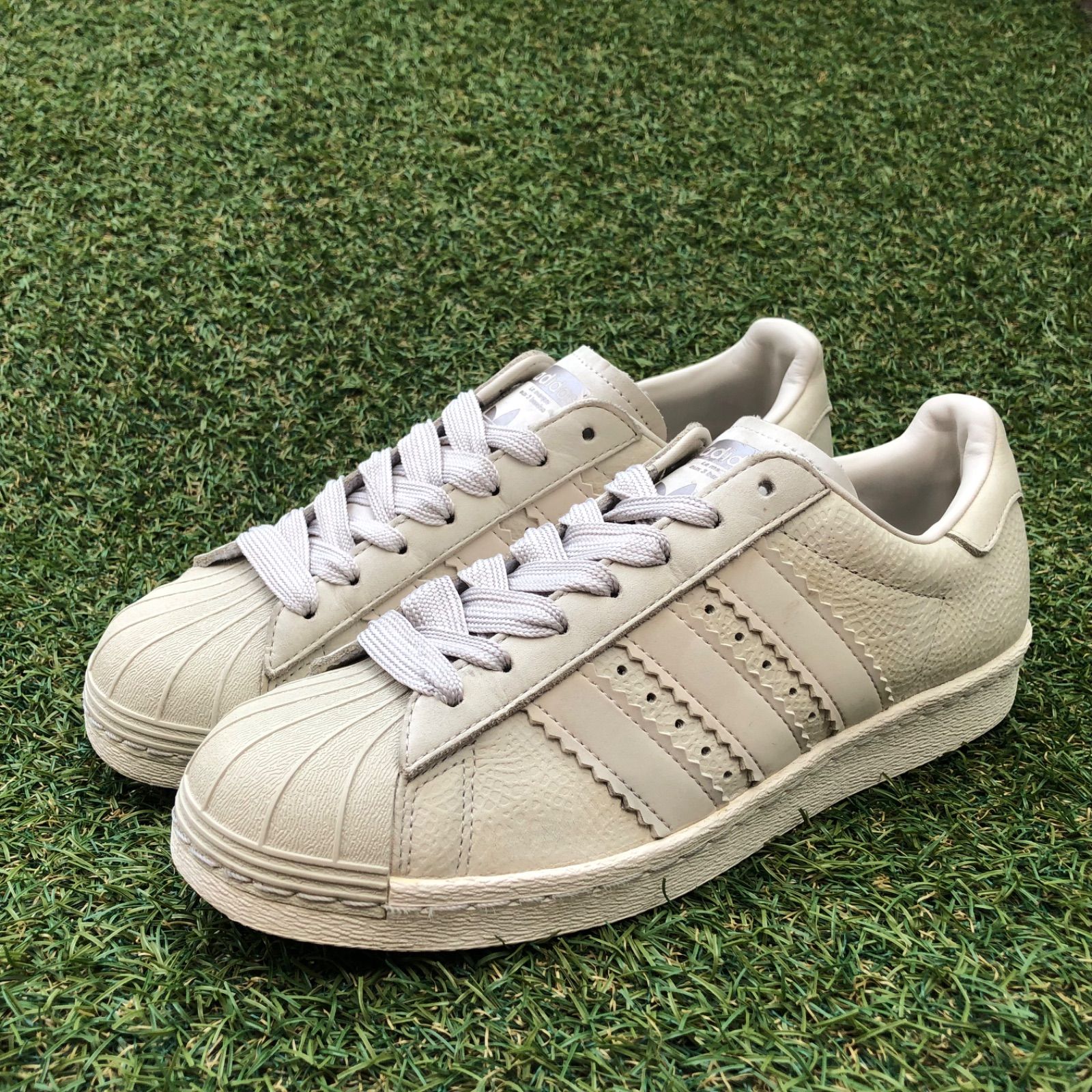 美品24.5 adidas SS80Sアディダス スーパースター80s H993