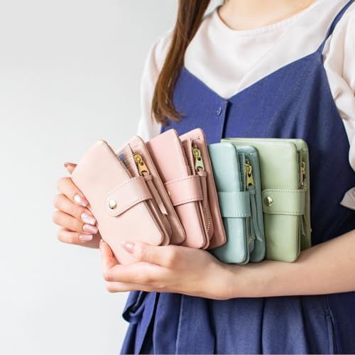 新品※未使用] [RafiCaro] 二つ折り財布 ふわっと柔らか 本革