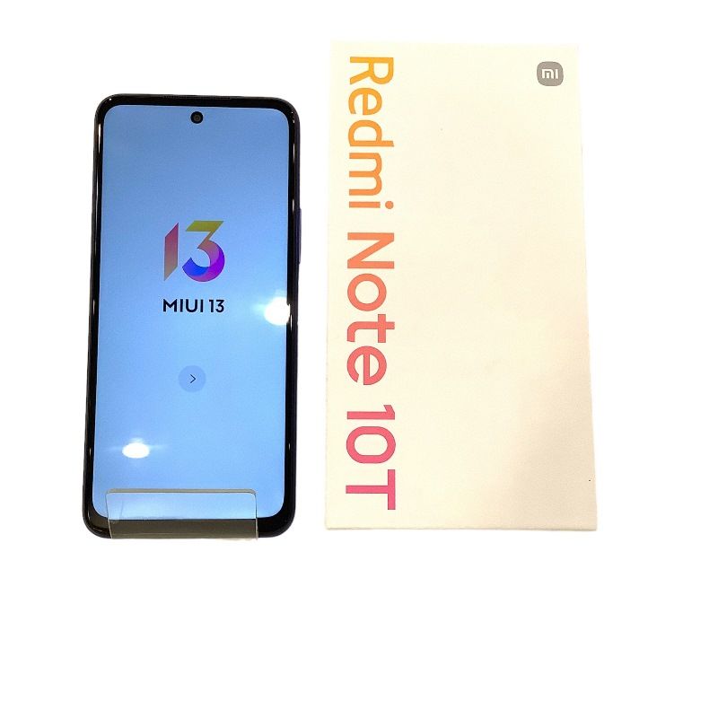 Redmi Note 10T 64GB Nighttime Blue SBM IMEI〇 新品未 使用品 開封